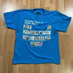 Nintendo Super Mario Periodic Table Squad Graphic Tee [Women’s Size Small] • EUC